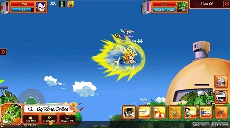 game gọi rồng online